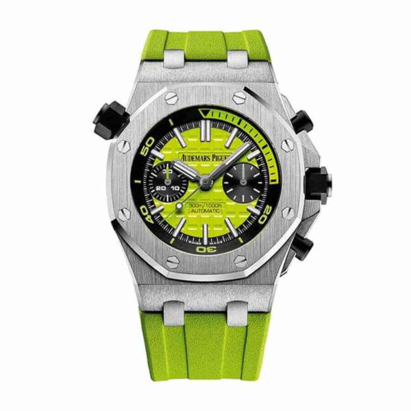 Audemars Piguet Green Dial 26703ST Royal Oak Offshore Diver Chronograph
