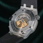 AP Green Dial 26703ST Royal Oak Offshore Diver Chronograph Case Back