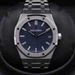 AP Royal Oak 15500ST Blue Dial 9 AP Royal Oak 15500ST Blue Dial Front
