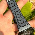 AP Royal Oak 26579CE Black Ceramic Perpetual Calendar Caseback