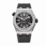 AP Royal Oak Offshore Diver 15710ST 42mm Black Dial 7 AP Royal Oak Offshore Diver 15710ST 42mm Black Dial