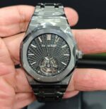 All Black AP Royal Oak Tourbillon Extra-Thin 7 All Black AP Royal Oak Tourbillon Extra-Thin Front