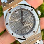 Audemars Piguet 15450ST Royal Oak Grey Dial 9 Audemars Piguet 15450ST Royal Oak Grey Dial Front