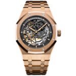 Black AP Skeleton 18K Rose Gold 15407OR 7 Black AP Skeleton 18K Rose Gold 15407OR