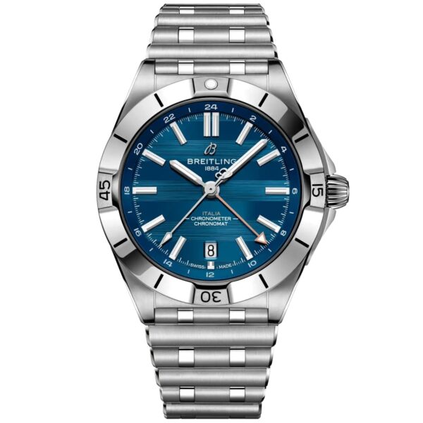 Breitling A323981C1C1A1 Chronomat 40 GMT Six Nations Italy