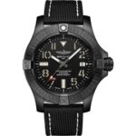 Breitling Avenger Automatic 45mm Seawolf Night Mission Black Titanium With Black Leather Black Dial 7 Breitling Avenger Automatic 45mm Seawolf Night Mission Black Titanium With Black Leather Black Dial