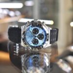 Breitling Chronomat B01 42mm PB0134101C1S2 Black Rubber Ice Blue Dial 10 Breitling Chronomat B01 42mm Black Rubber Ice Blue Dial side