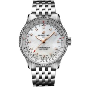 Breitling Navitimer Automatic 35mm White Mother of Pearl dial