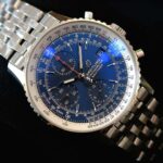Breitling Navitimer Chronograph 41mm A13324121C1A1 Blue Dial Side
