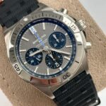 Breitling Super Chronomat B01 42 Grey Dial Titanium With Black Rubber 10 Breitling Super Chronomat B01 42 Grey Side