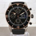 Breitling Superocean Héritage U13313121B1S1 44mm Rose Gold with Black Rubber 9 Breitling Superocean Héritage U13313121B1S1 44mm Front