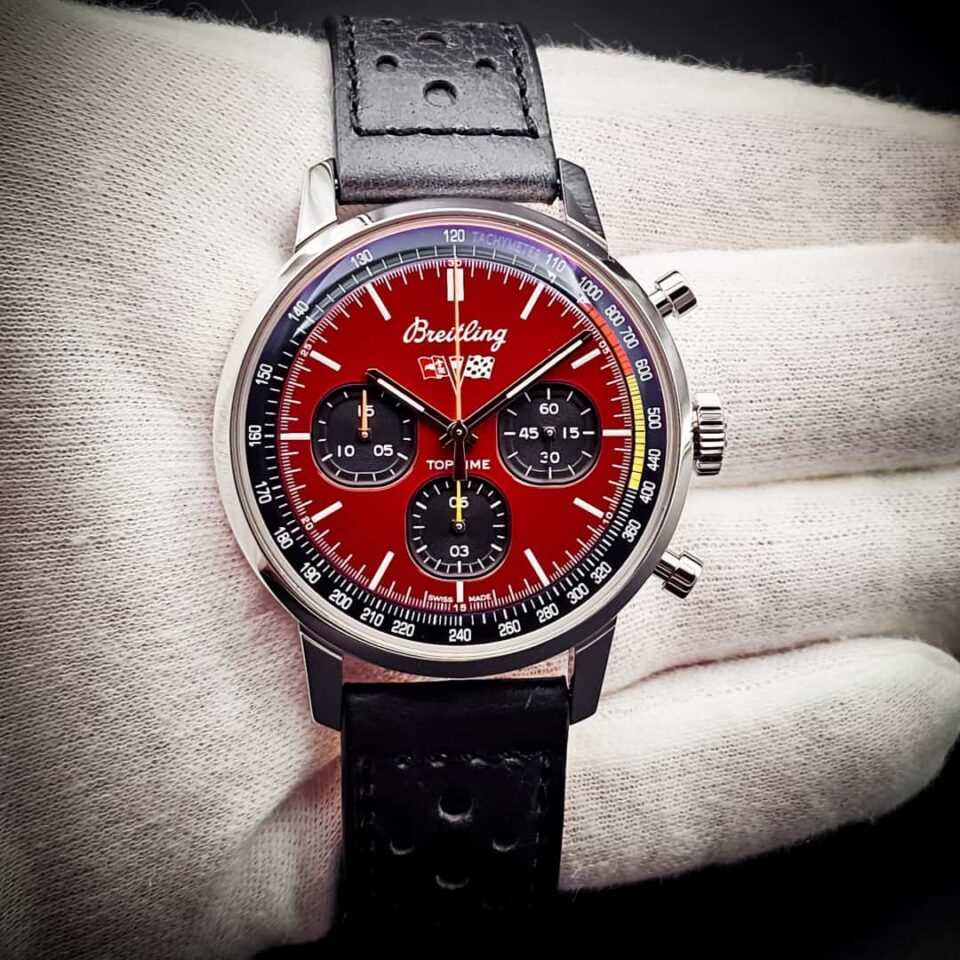 Breitling Top Time Chevrolet Corvette 42mm on wrist