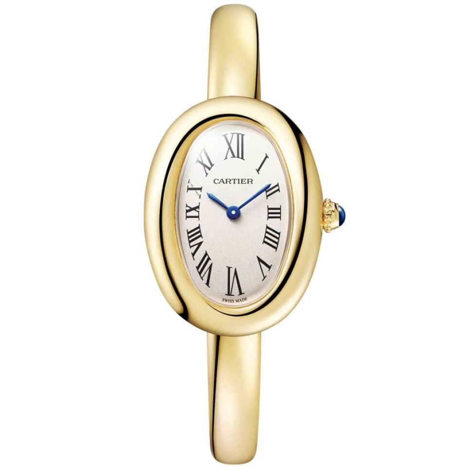 Cartier Baignoire WGBA0037 Yellow Gold Small Model Quartz Movement
