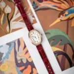 Cartier Baignoire WJBA0031 Small 18ct Rose Gold Diamond Set 8 Cartier Baignoire WJBA0031 Small 18ct Rose Gold Diamond Set front