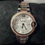 Cartier Ballon Bleu W3BB0023 Two Tone 33MM Mechanical Movement Rose Gold 8 Cartier Ballon Bleu W3BB0023 Two Tone 33MM Front