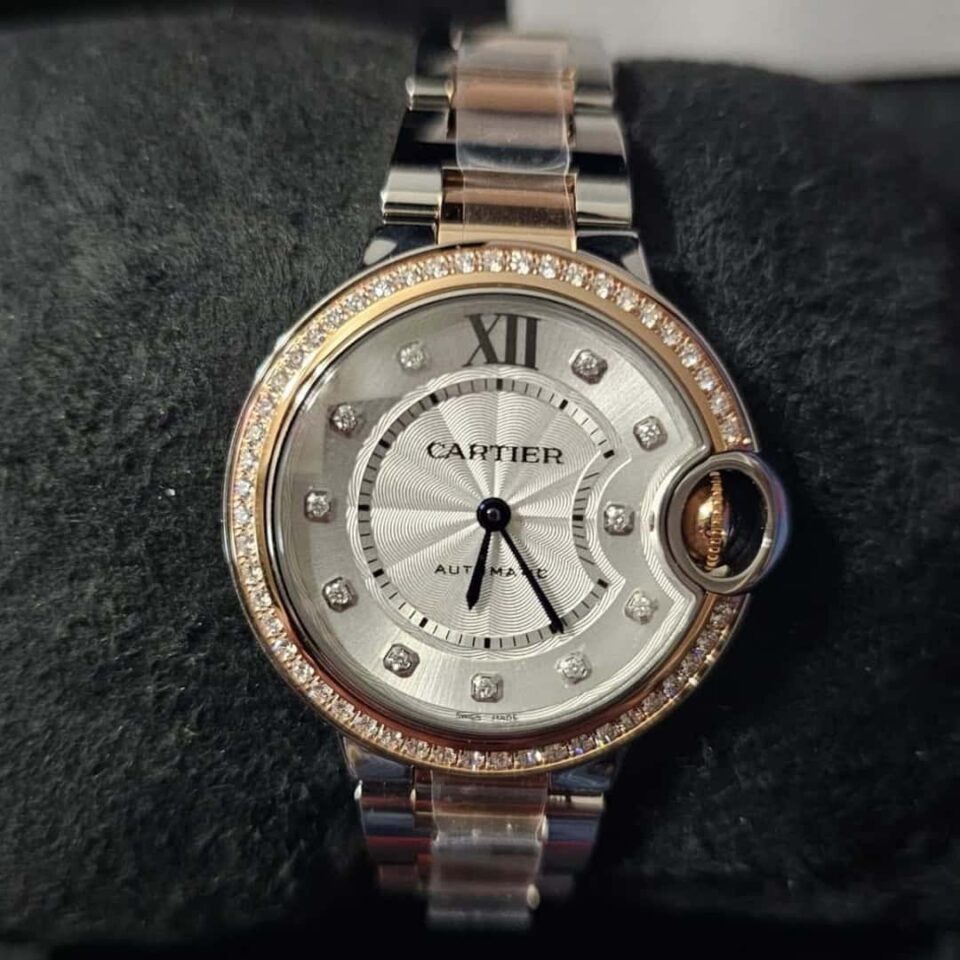 Cartier Ballon Bleu W3BB0023 Two Tone 33MM Front