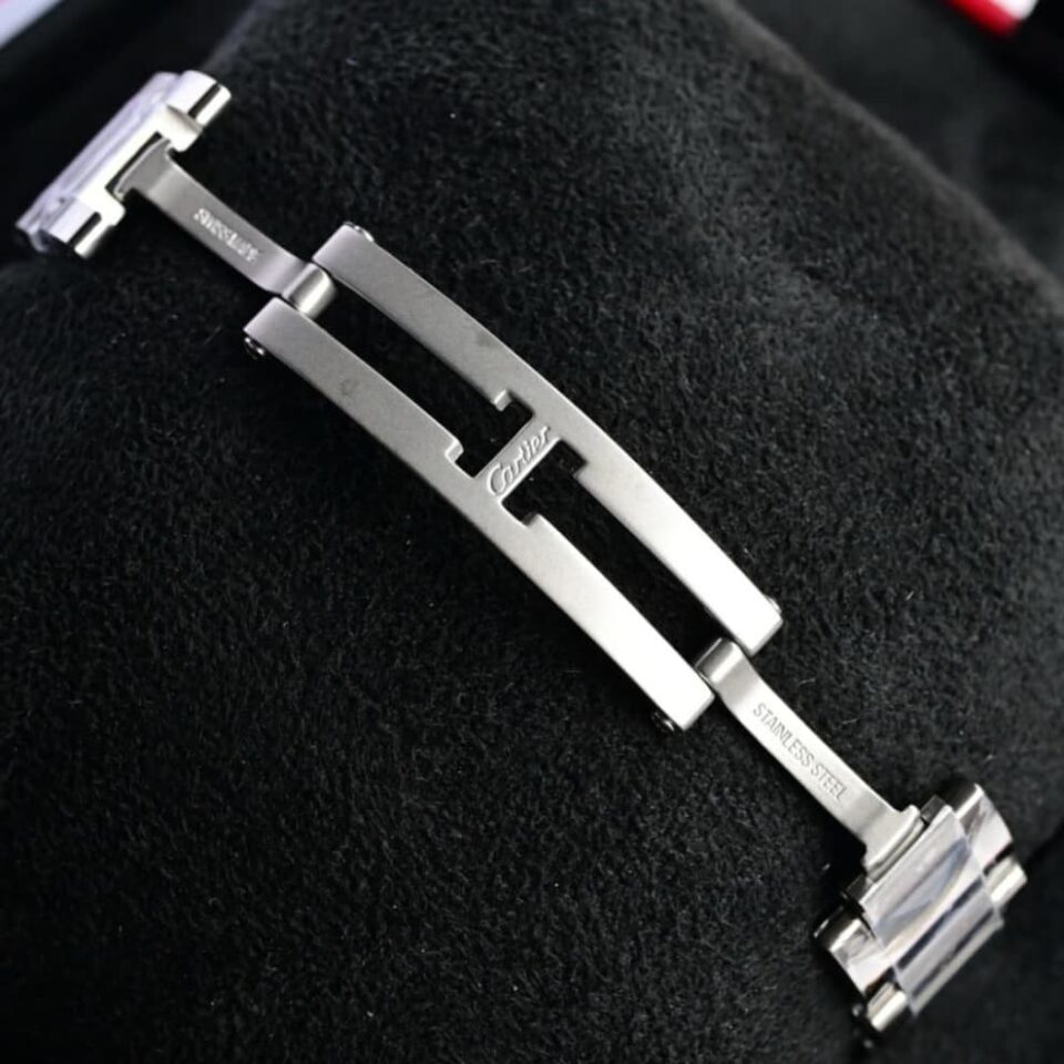 Cartier Ballon Bleu W4BB0035 33mm Diamond Dial Strap