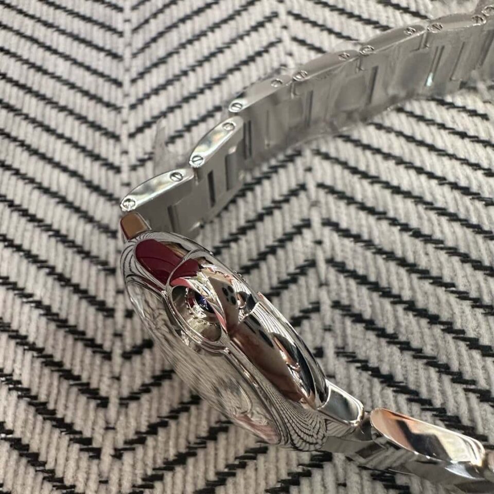 Cartier Ballon Bleu WSBB0044 33mm Silver Dial Side View