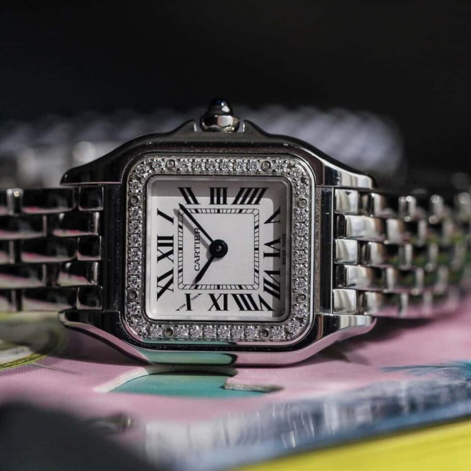 Cartier W4PN0016 Panthère de Cartier Small Ladies Side View