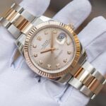 Rolex Datejust 41mm 126331-0007 Champagne Diamond Dial 8 Rolex Datejust 41mm 126331-0007 Watch Face