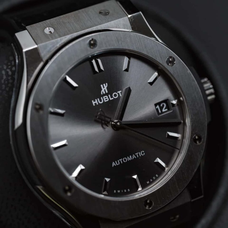 Hublot Classic Fusion 542.NX.7071.RX Grey Dial front