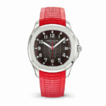 Patek Philippe Aquanaut 5167A-012 Red Strap Singapore Special Edition