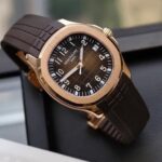 Patek Philippe Aquanaut 5167R-001 Brown Dial 18k Rose Gold Front