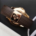 Patek Philippe Aquanaut 5167R-001 Brown Dial 18k Rose Gold Strap