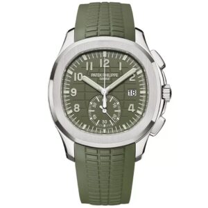 Patek Philippe Aquanaut 5968G-010 Green Dial & Green Rubber