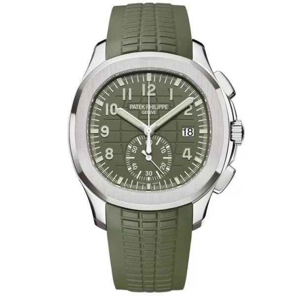 Patek Philippe Aquanaut 5968G-010 Green Dial & Green Rubber