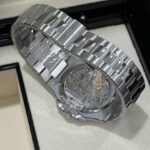 Patek Philippe Nautilus 5712/1A-001 Moon Phase Blue Dial (Case Back)