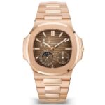 Patek Philippe Nautilus 5712/1R Brown Dial Rose Gold Bracelet