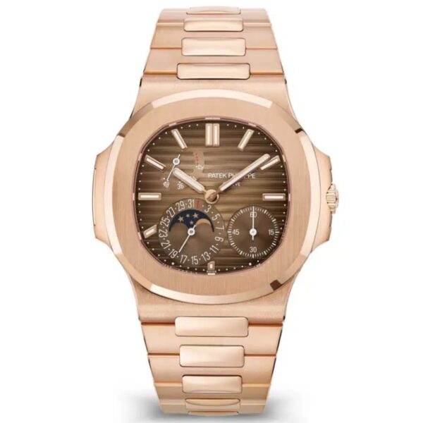Patek Philippe Nautilus 5712/1R Brown Dial Rose Gold Bracelet