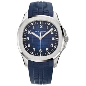 Patek Philippe White Gold with Blue Face 5168G-001