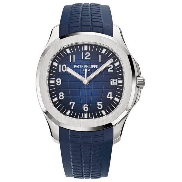 Patek Philippe White Gold with Blue Face 5168G-001