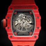 Red Richard Mille RM 35-02 Automatic Rafael Nadal Case Back