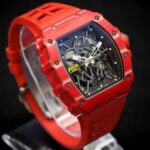 Red Richard Mille RM 35-02 Automatic Rafael Nadal Strap