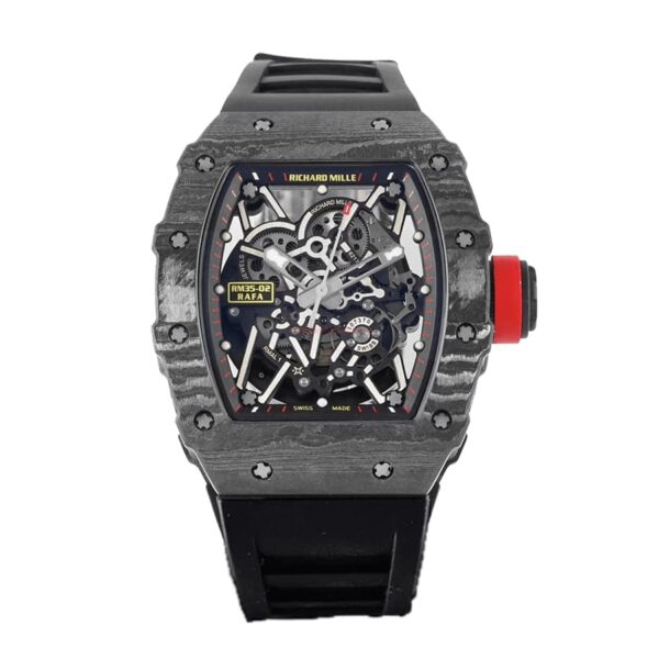 Richard Mille Black RM 35-02 NTPT Carbon Skeleton Dial