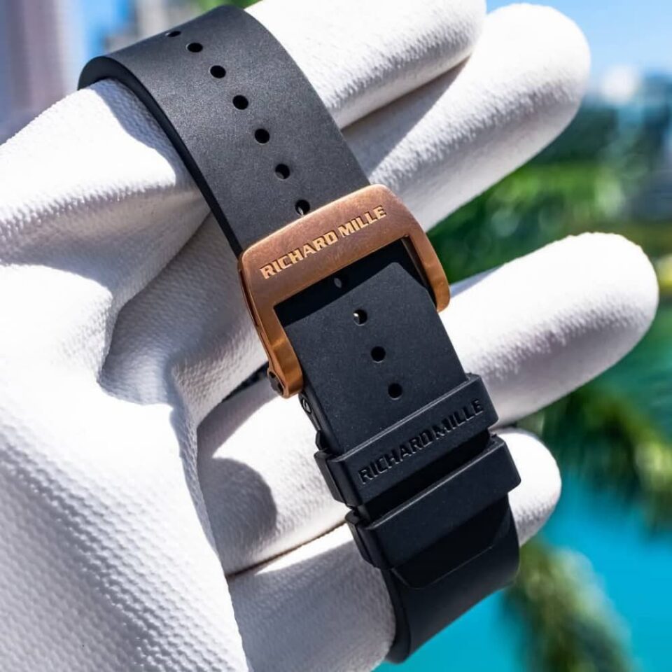 Richard Mille RM 055 Bubba Watson Black Asia Edition Strap