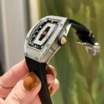 Richard Mille RM 07-01 White Gold Diamond Set 8 Richard Mille RM 07-01 White Gold Diamond Set Side
