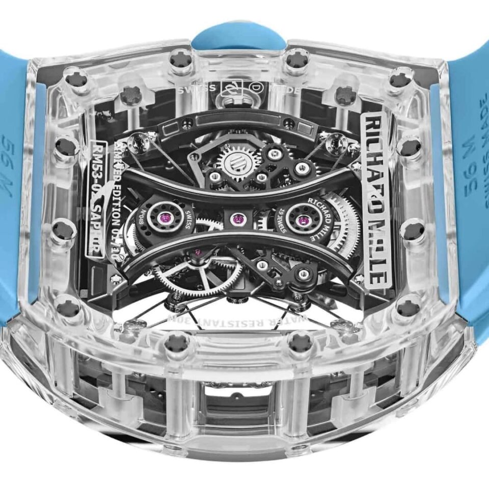 Richard Mille RM 53-02 Tourbillon Sapphire case back
