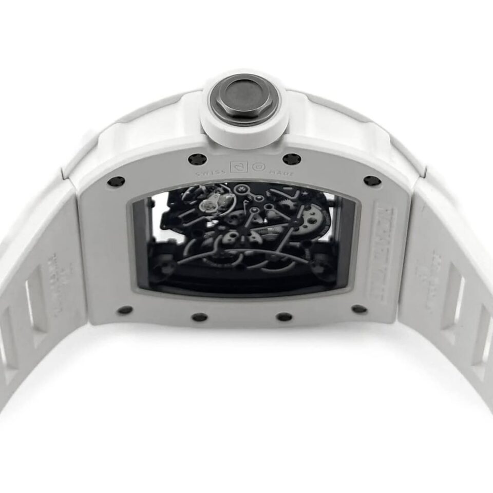Richard Mille RM055 Bubba Watson White Ceramic Side