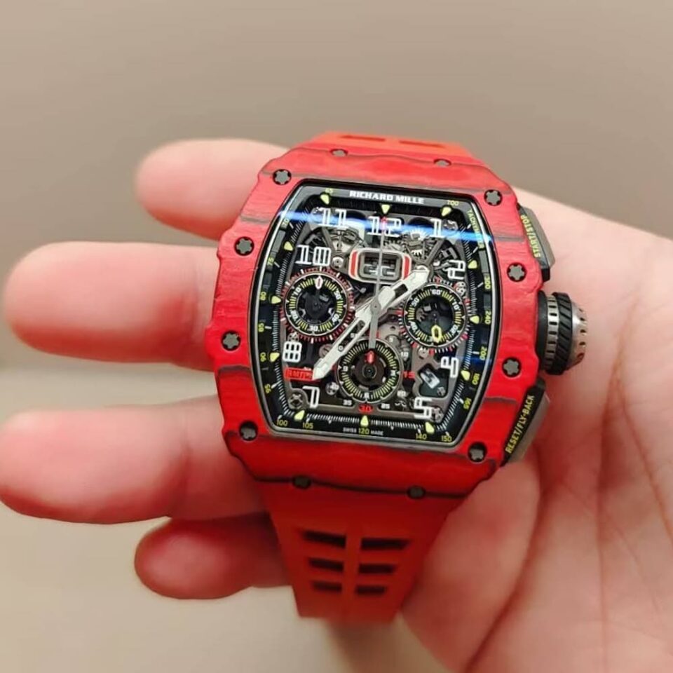 Richard Mille RM11-03 McLaren Red Auto Flyback Chronograph front