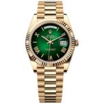 Rolex Day Date 228238 Green Face Yellow Gold President 6 Rolex Day Date 228238 Green Face Yellow Gold President 40mm