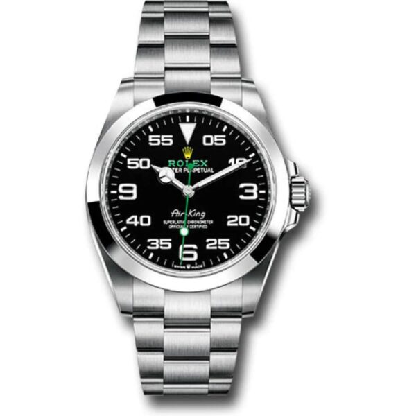 Home 18 Rolex Air-King 126900 Black Arabic Dial