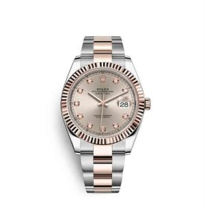 Rolex Datejust 41mm 126331-0007 Champagne Diamond Dial