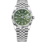 Rolex Datejust Palm Motif 36mm Green Dial 7 Rolex Datejust Palm Motif 36mm Green Dial