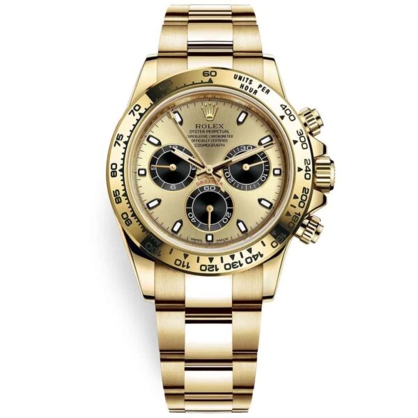 Rolex Cosmograph Daytona 116508-0014 Yellow Gold Mens Watch