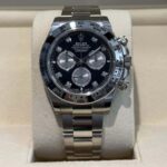 Rolex Daytona Black Diamond Face Oyster Bracelet 8 Rolex Daytona 126508-0005 Front View
