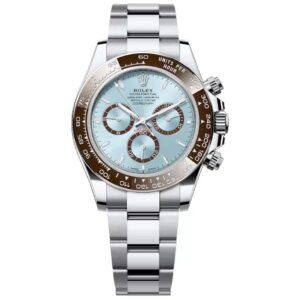 Rolex Daytona 40mm Ice Blue Dial "Platona" Open Caseback